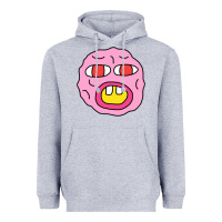 Heather Grey cherry tyler! Heavyweight Hoodie - lanVoArt