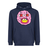 Navy cherry tyler! Heavyweight Hoodie - lanVoArt