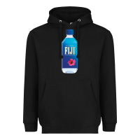 Black aesthetic fiji water Heavyweight Hoodie - lanVoArt
