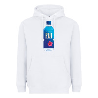White aesthetic fiji water Heavyweight Hoodie - lanVoArt