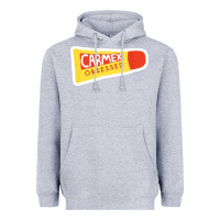 Heather Grey carmex obsessed sticker Heavyweight Hoodie - lanVoArt