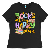 Black books are my happy place Ladies Tee - Artiststas