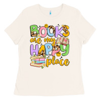 Bone books are my happy place Ladies Tee - Artiststas