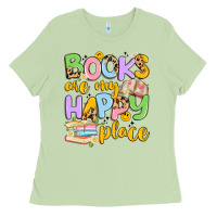 Matcha books are my happy place Ladies Tee - Artiststas