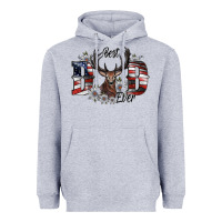 Heather Grey best dad ever Heavyweight Hoodie - SublimationCraftShop