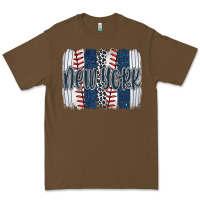 Cacao new york baseball team spirit brushstrokes Premium Tee - Artiststas