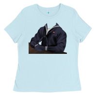 Baby Blue retriever sailor 2 Ladies Tee - RanaPortraitStore