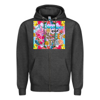 Charcoal Heather summer vibes with sweet tea Zipper Hoodie - CowhideDigitalArt