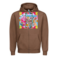 Chestnut summer vibes with sweet tea Zipper Hoodie - CowhideDigitalArt
