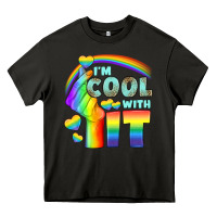 Lgbtq İ'm Cool With İt Heavy Core Tee | Teevron