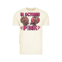 Vintage Arctic in october we wear pink skeleton Vintage Tee - texasbilliewilder