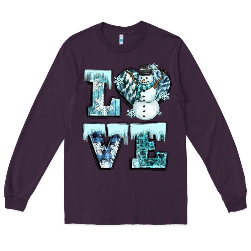Love Winter Long Sleeve Tee by CowGirlArtShop | Teevron