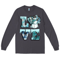 Smoke love winter Long Sleeve Tee - CowGirlArtShop