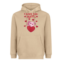 Mushroom i love you alotl aolotl valentine's day heart aolotl lover Heavyweight Hoodie - lanVoArt