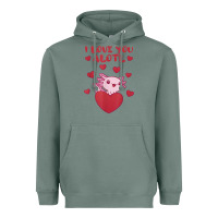Sage i love you alotl aolotl valentine's day heart aolotl lover Heavyweight Hoodie - lanVoArt