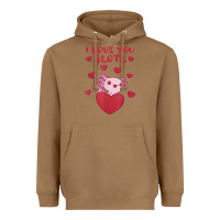 Toasted Coconut i love you alotl aolotl valentine's day heart aolotl lover Heavyweight Hoodie - lanVoArt