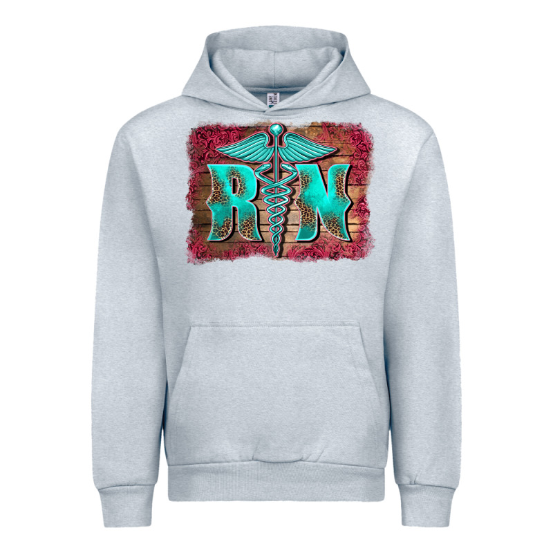 Registered Medical Symbol Nurse Background Urban Hoodie by BarkalooDesign | Teevron