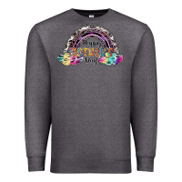 Charcoal Heather happy mothers day Premium Sweatshirt - SublimationCraftShop