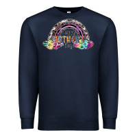 Navy happy mothers day Premium Sweatshirt - SublimationCraftShop