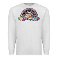 Oatmeal Heather happy mothers day Premium Sweatshirt - SublimationCraftShop