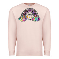 Pale Pink happy mothers day Premium Sweatshirt - SublimationCraftShop