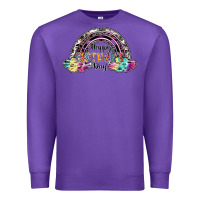 Purple happy mothers day Premium Sweatshirt - SublimationCraftShop