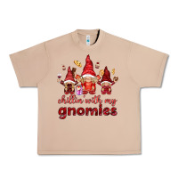 Burro Chilling with my gnomies Valentine's Day Urban Heavy Tee - HowdyJamesFarm