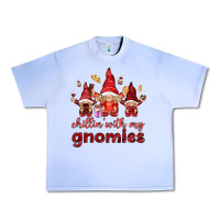 Grape Ice Chilling with my gnomies Valentine's Day Urban Heavy Tee - HowdyJamesFarm
