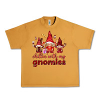 Peanut Butter Chilling with my gnomies Valentine's Day Urban Heavy Tee - HowdyJamesFarm