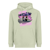 Matcha hippie sabotage aesthetic style photo with text Heavyweight Hoodie - lanVoArt