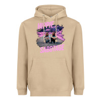 Mushroom hippie sabotage aesthetic style photo with text Heavyweight Hoodie - lanVoArt