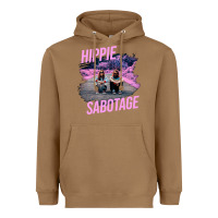 Toasted Coconut hippie sabotage aesthetic style photo with text Heavyweight Hoodie - lanVoArt