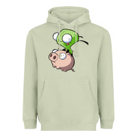 Matcha invader zim Heavyweight Hoodie - lanVoArt