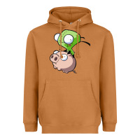 Meerkat invader zim Heavyweight Hoodie - lanVoArt