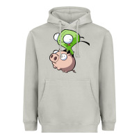 Moon Dust invader zim Heavyweight Hoodie - lanVoArt