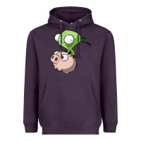 Plum invader zim Heavyweight Hoodie - lanVoArt