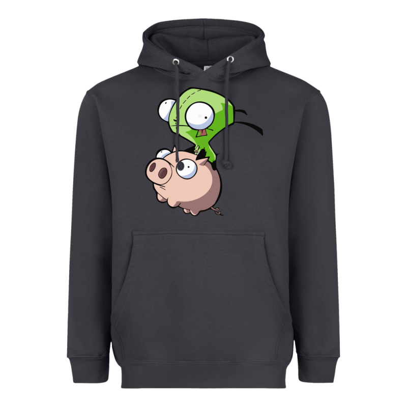 Invader Zim Heavyweight Hoodie by lanVoArt | Teevron