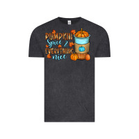 Vintage Black Pumpkin spice and everything nice Vintage Tee - RanaPortraitStore