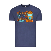 Vintage Denim Pumpkin spice and everything nice Vintage Tee - RanaPortraitStore