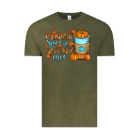 Vintage Olive Pumpkin spice and everything nice Vintage Tee - RanaPortraitStore