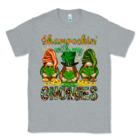 Heather Grey shamrockin with my gnomies Classic Tee - NancyCooperArtShop