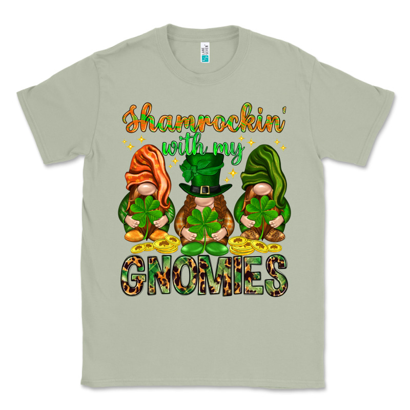 Shamrockin With My Gnomies Classic Tee by NancyCooperArtShop | Teevron