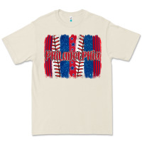 Bone philadelphia baseball team spirit brushstrokes Premium Tee - Artiststas