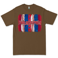 Cacao philadelphia baseball team spirit brushstrokes Premium Tee - Artiststas