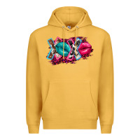 Mustard Western Xoxo Premium Hoodie - FaDigitalArtStudio
