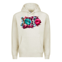 Oatmeal Heather Western Xoxo Premium Hoodie - FaDigitalArtStudio