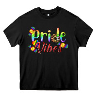 Black Pride Vibes LGBTQ Heavy Core Tee - BundleAndBundleShop