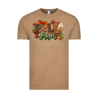 Vintage Coffee Fall vibes pumpkins Vintage Tee - NancyCooperArtShop