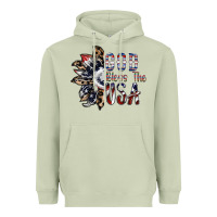Matcha god bless the usa Heavyweight Hoodie - SublimationCraftShop