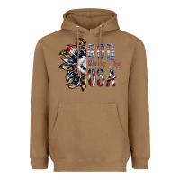 Toasted Coconut god bless the usa Heavyweight Hoodie - SublimationCraftShop